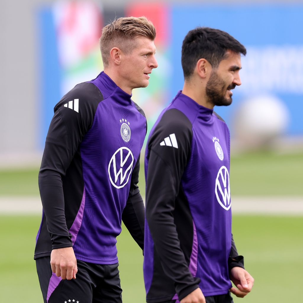 Toni Kroos und İlkay Gündoğan im Juni 2024