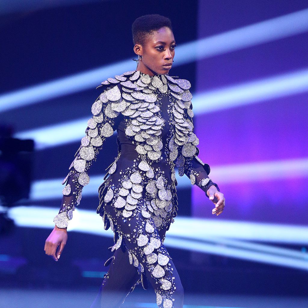 Toni beim "Germany's next Topmodel"-Finale 2018