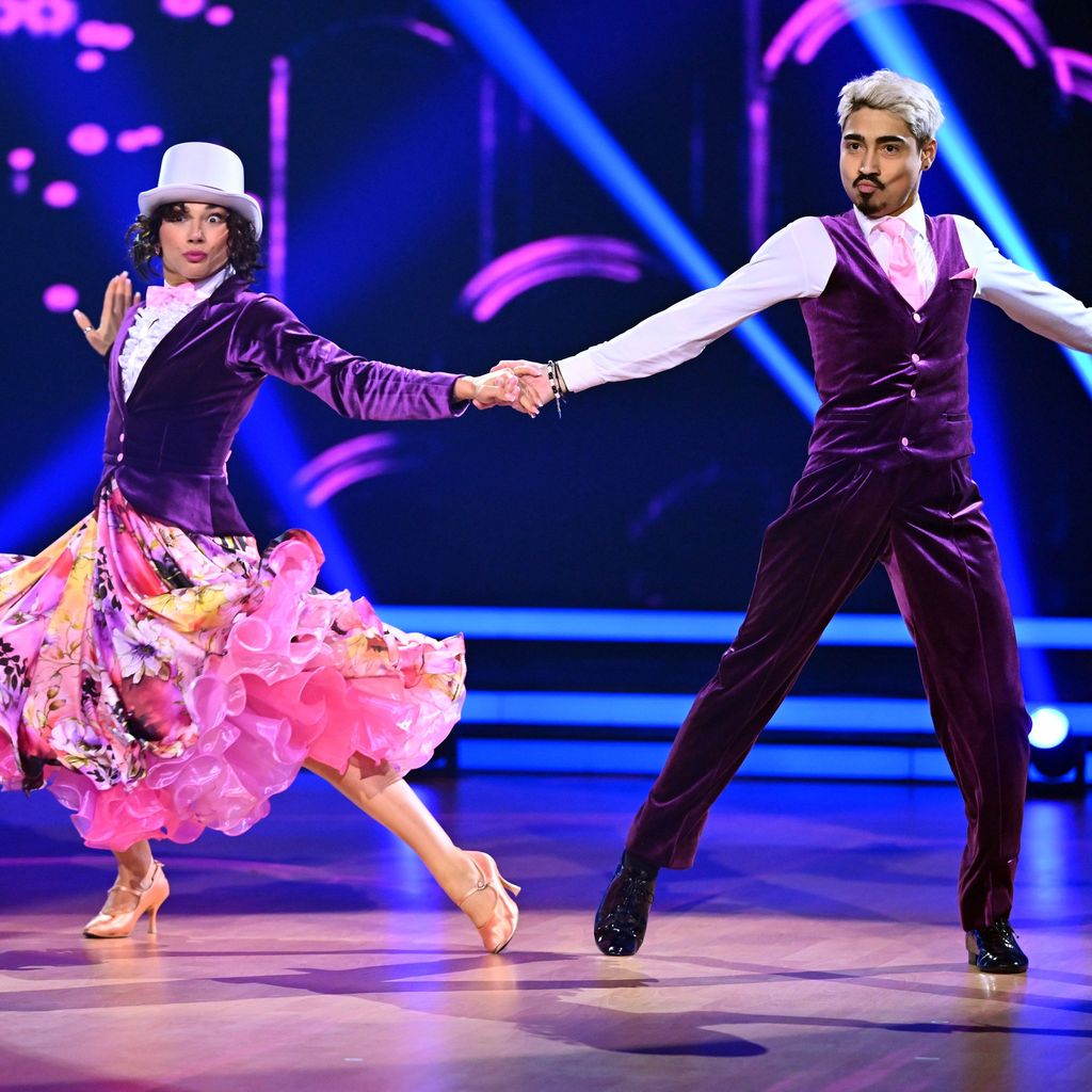 Tony Bauer und Anastasia Stan bei "Let's Dance"