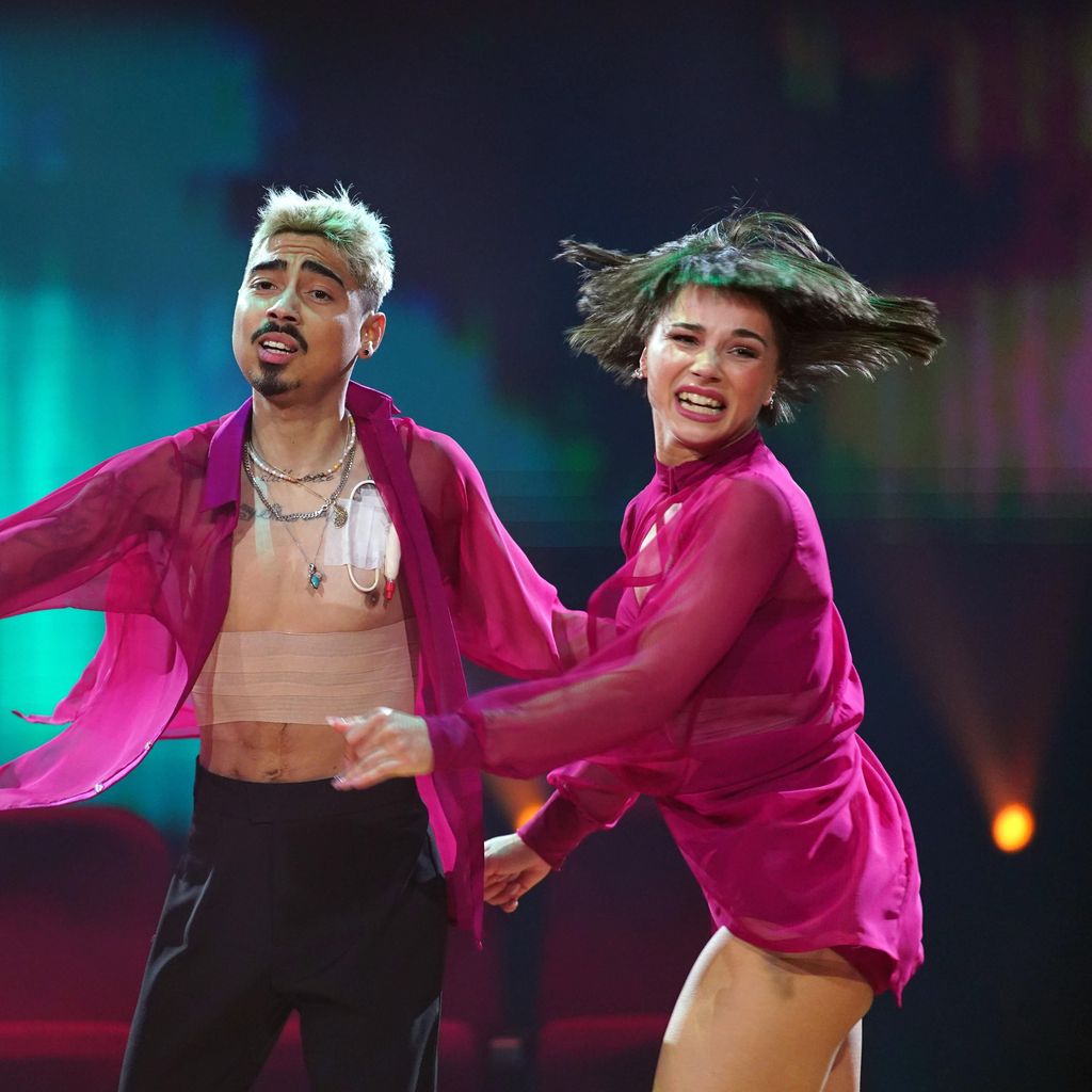Tony Bauer und Anastasia Stan bei "Let's Dance"