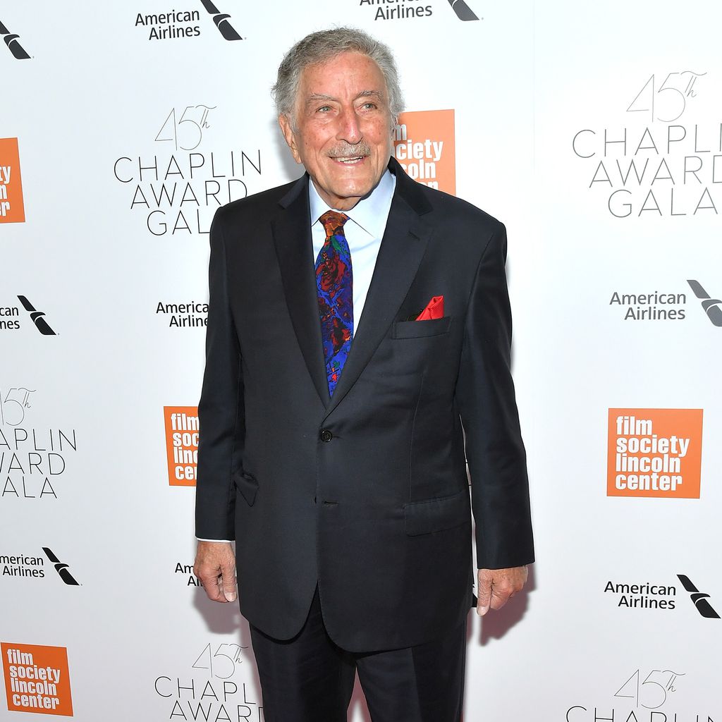 Tony Bennett bei einer Gala, April 2018