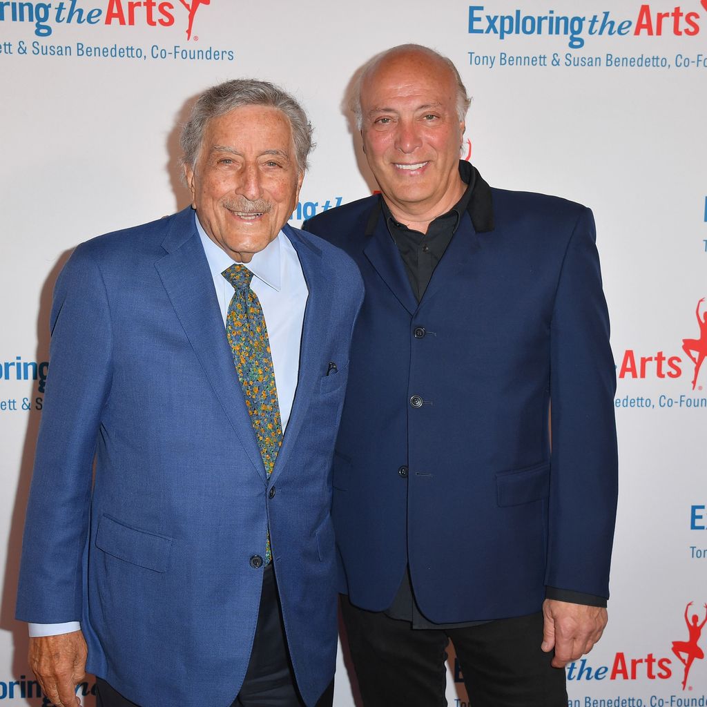 Tony Bennett mit seinem Sohn Danny