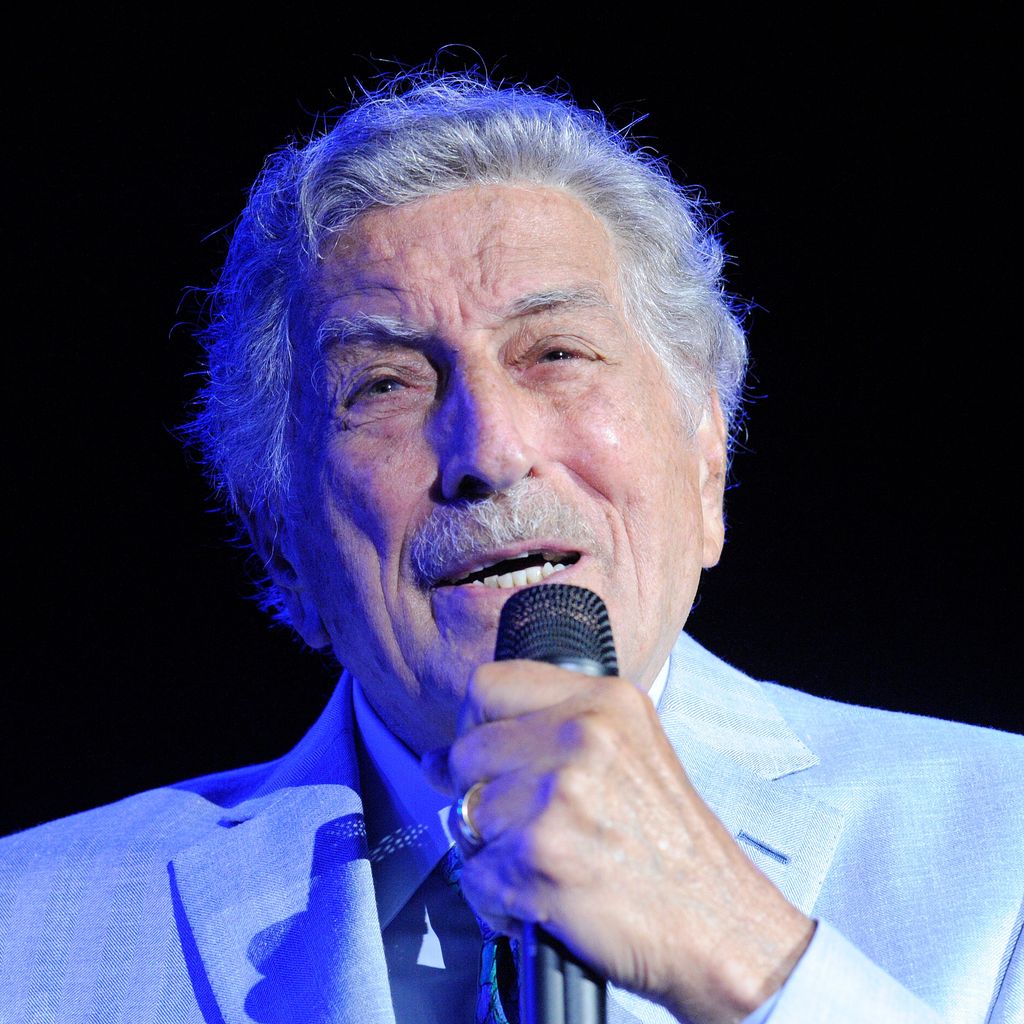 Tony Bennett bei einem Konzert im August 2019