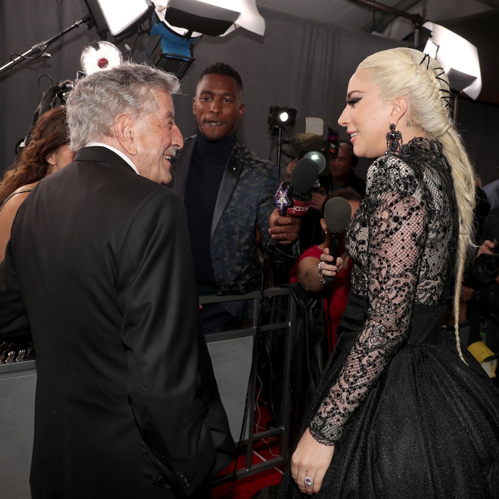 Tony Bennett und Lady Gaga bei den Grammy Awards 2018