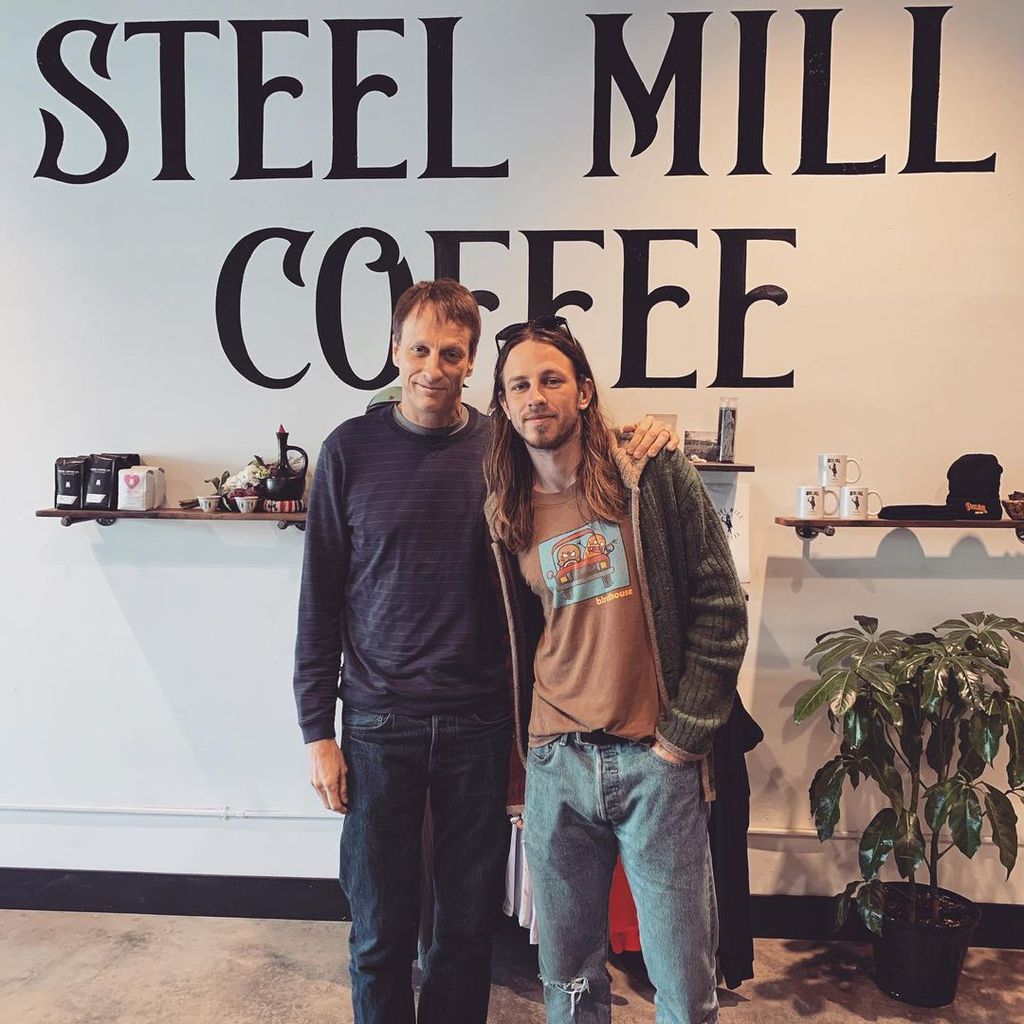Tony Hawk und sein Sohn Riley