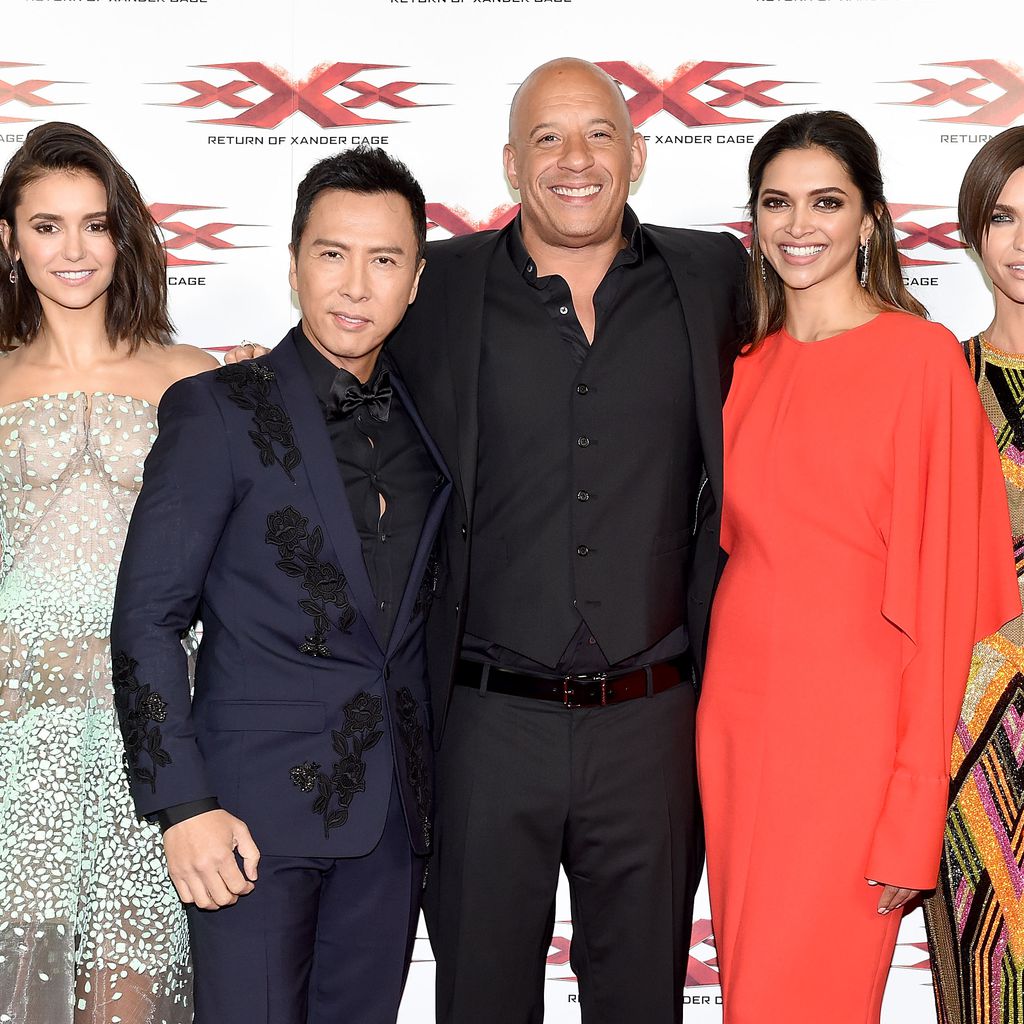 Tony Jaa, Nina Dobrev, Donnie Yen, Vin Diesel. Deepika Padukone und Ruby Rose in London