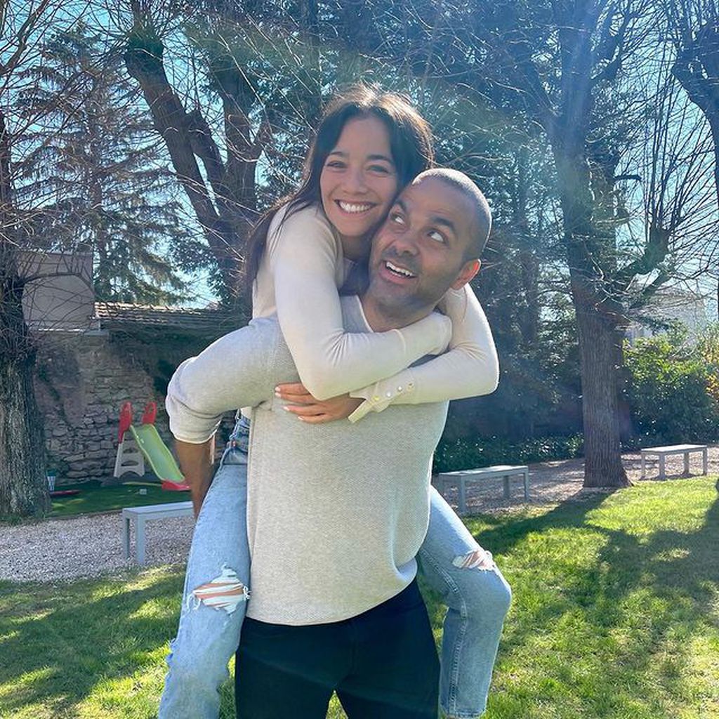 Tony Parker (r.) und Alizé Lim