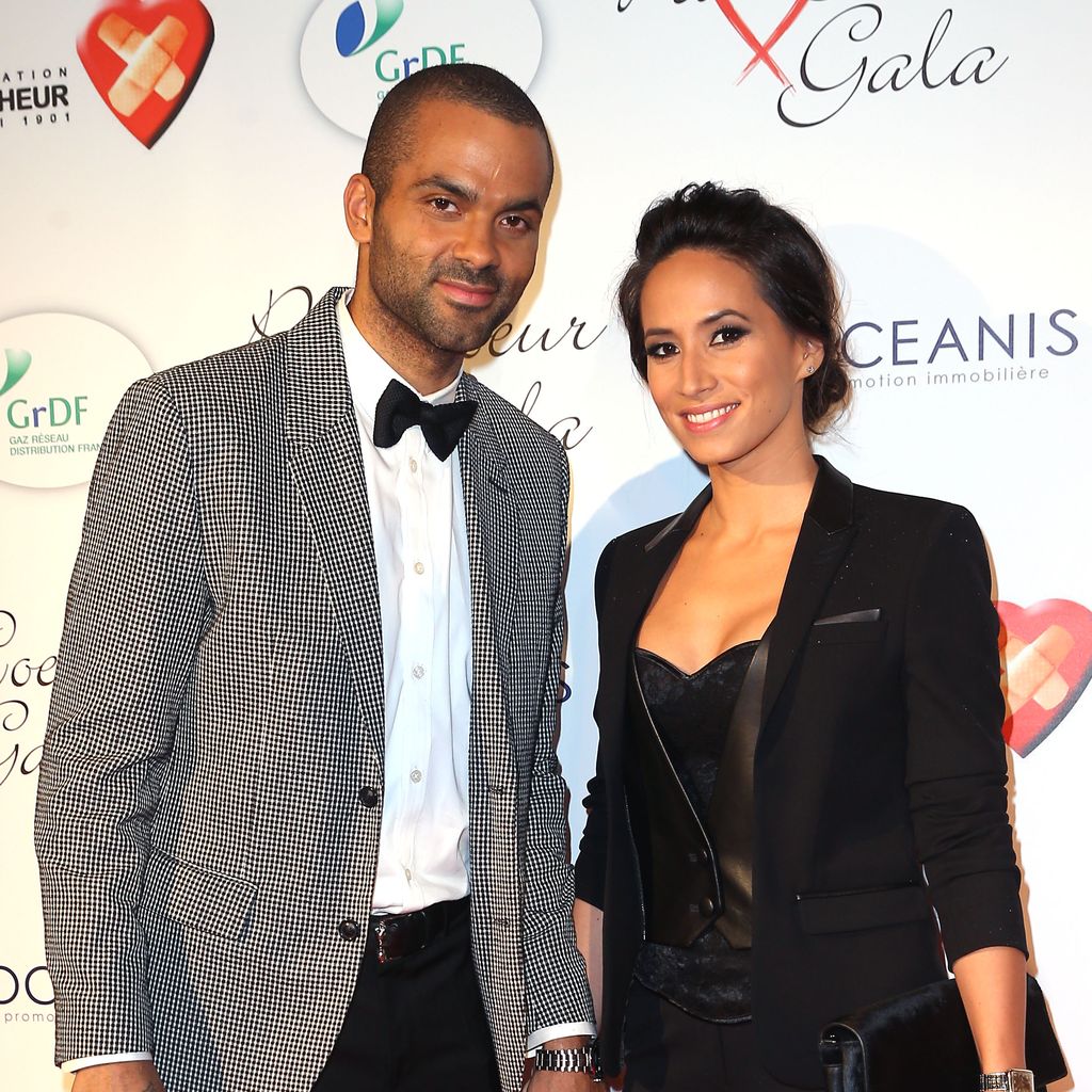 Tony Parker und Axelle Francine