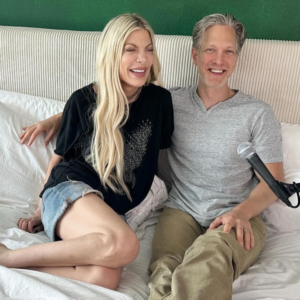 Tori und Randy Spelling im August 2024