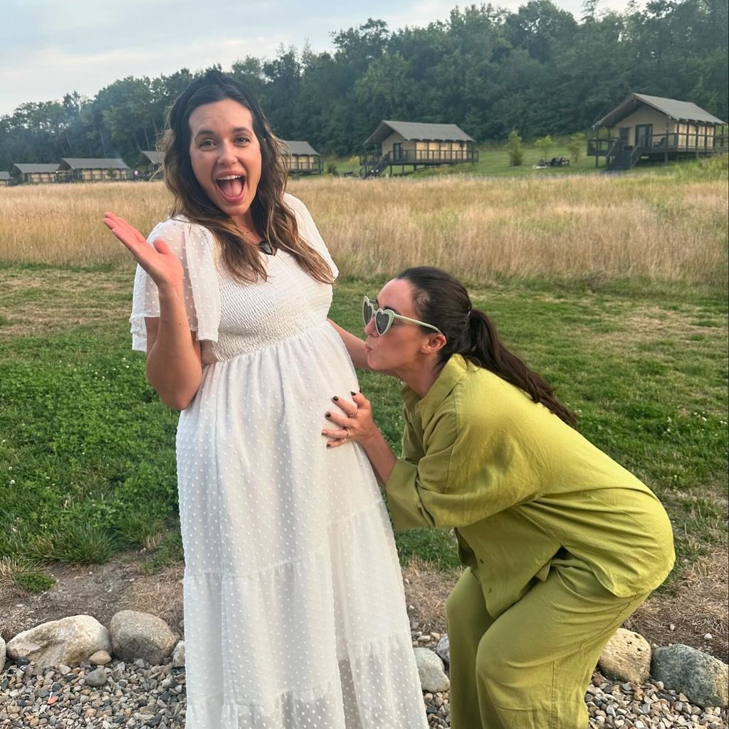 Torrey DeVitto und Marina Squerciati