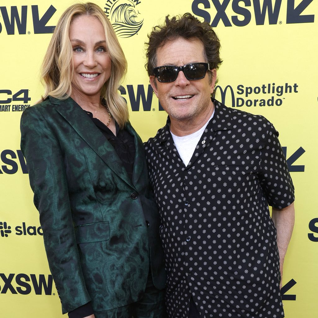 Tracy Pollan und Michael J. Fox, 2023