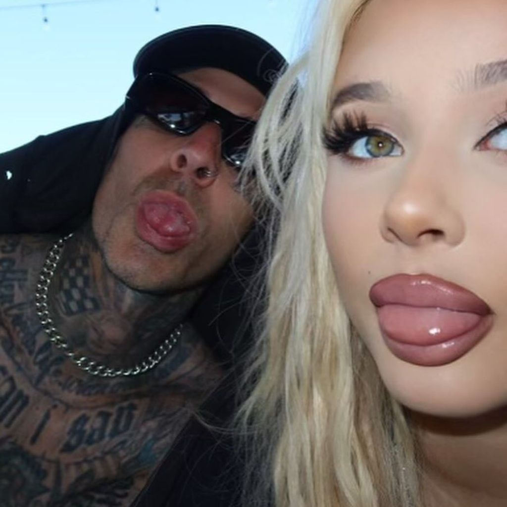 Travis Barker mit seiner Tochter Alabama