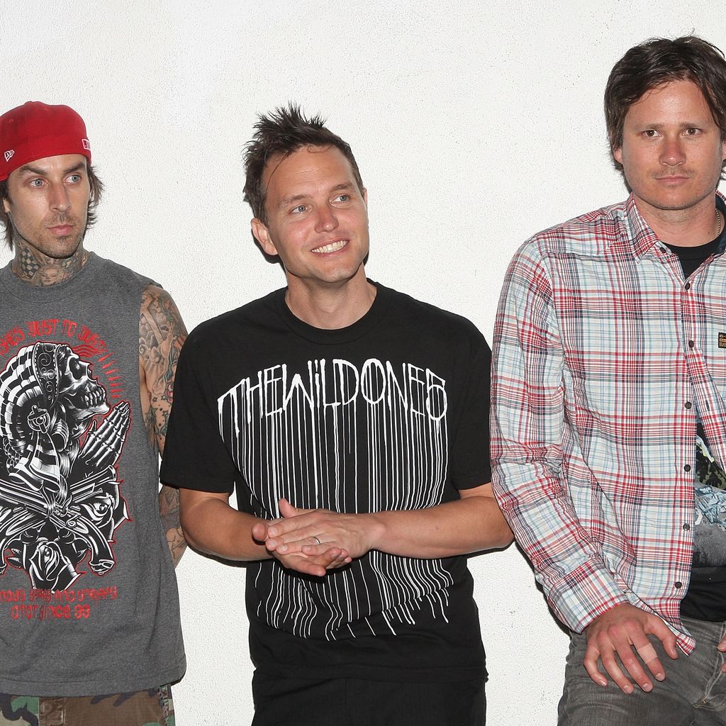 Travis Barker, Mark Hoppus und Tom Delonge, Blink182