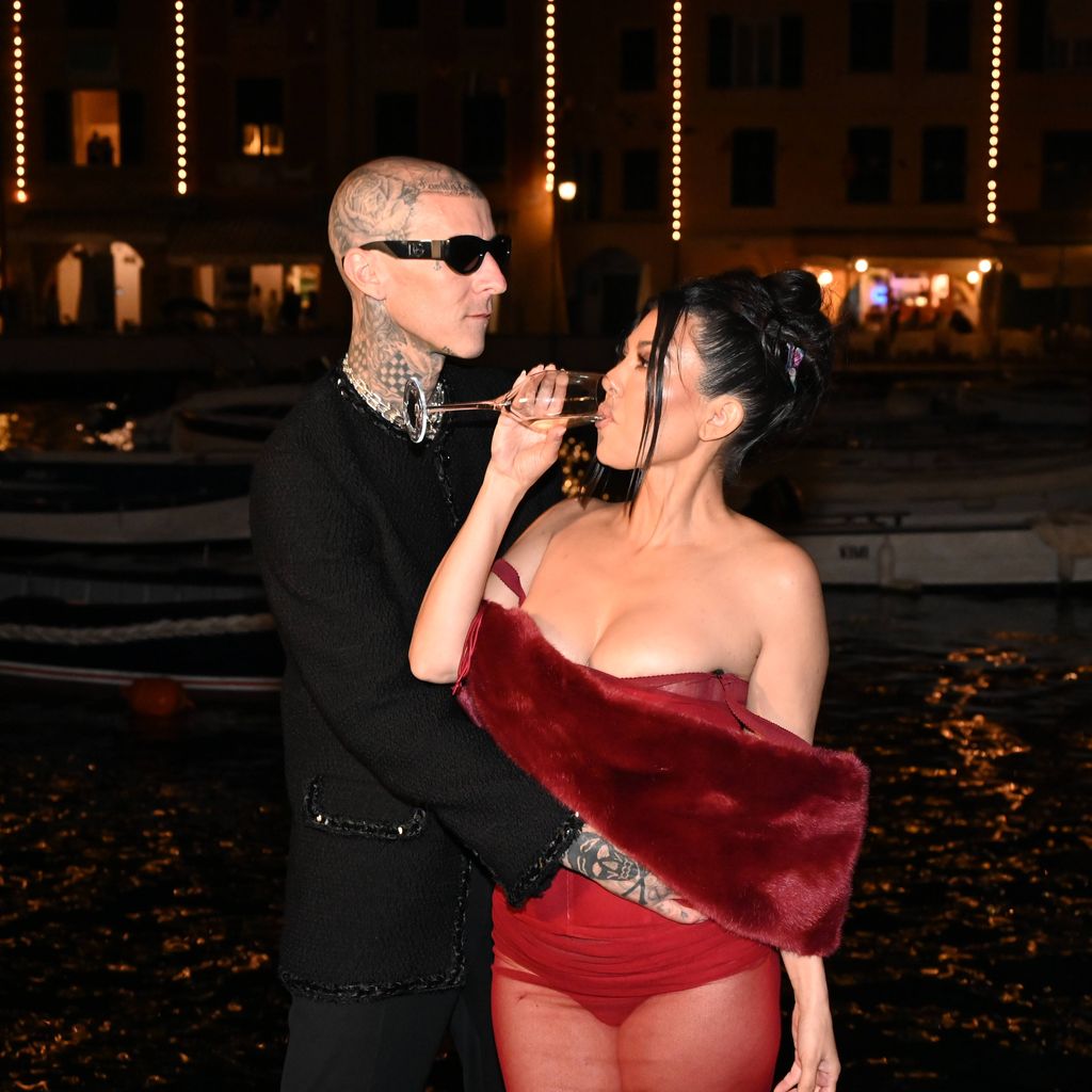 Travis Barker und Kourtney Kardashian, 2022