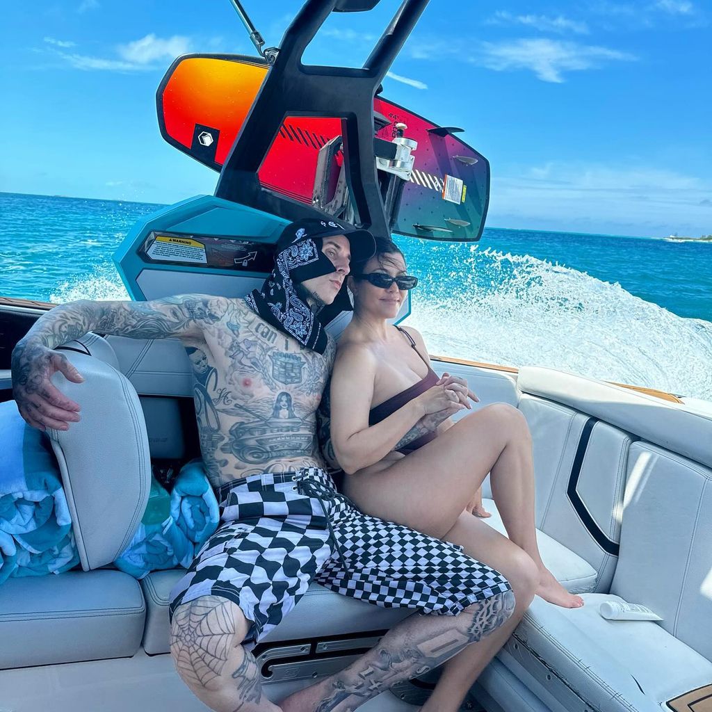 Travis Barker und Kourtney Kardashian