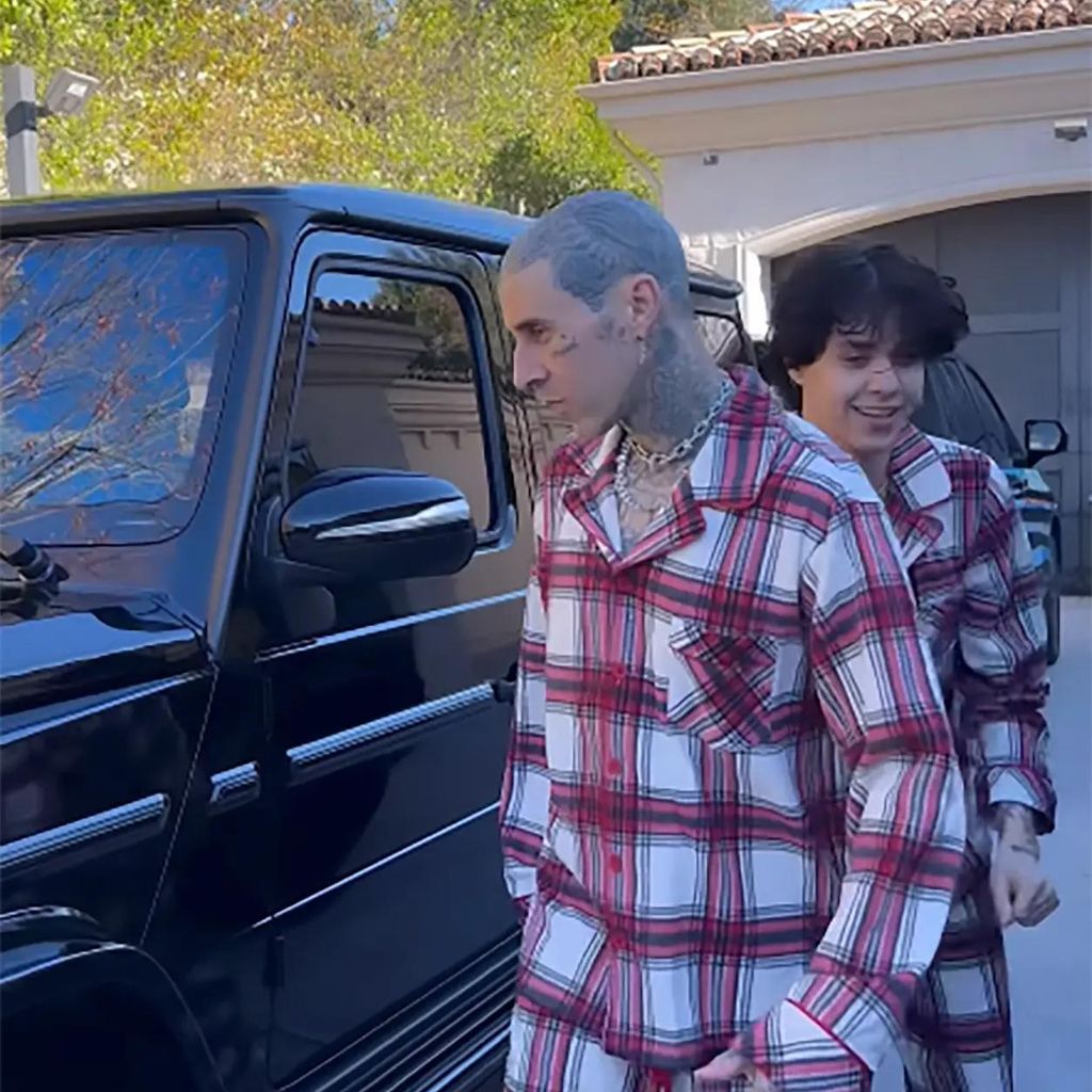 Travis Barker und Sohn Landon Asher Barker