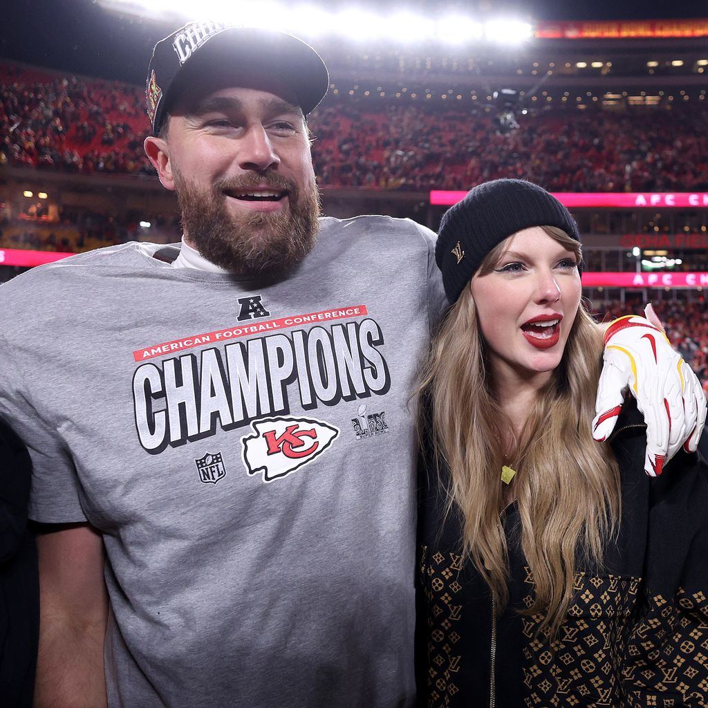 Travis Kelce und Taylor Swift, Januar 2025