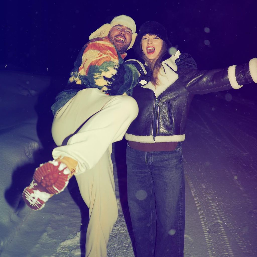 NFL-Star Travis Kelce und Sängerin Taylor Swift, 2025