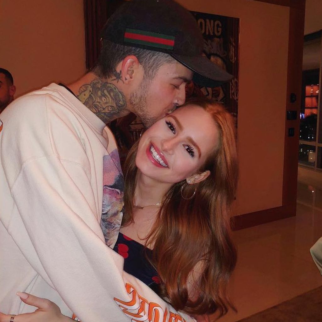 Travis Mills und Schauspielerin Madelaine Petsch
