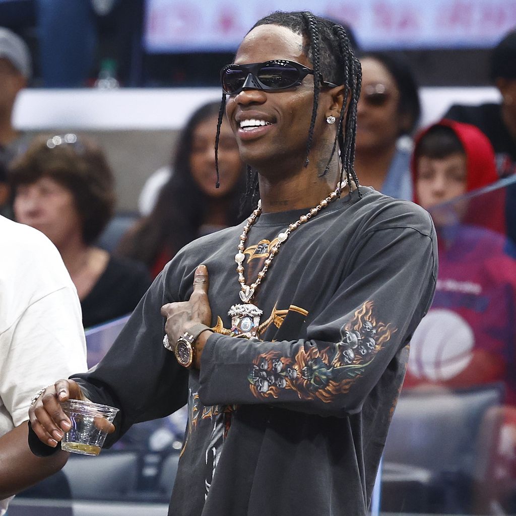 US-amerikanischer Rapper Travis Scott