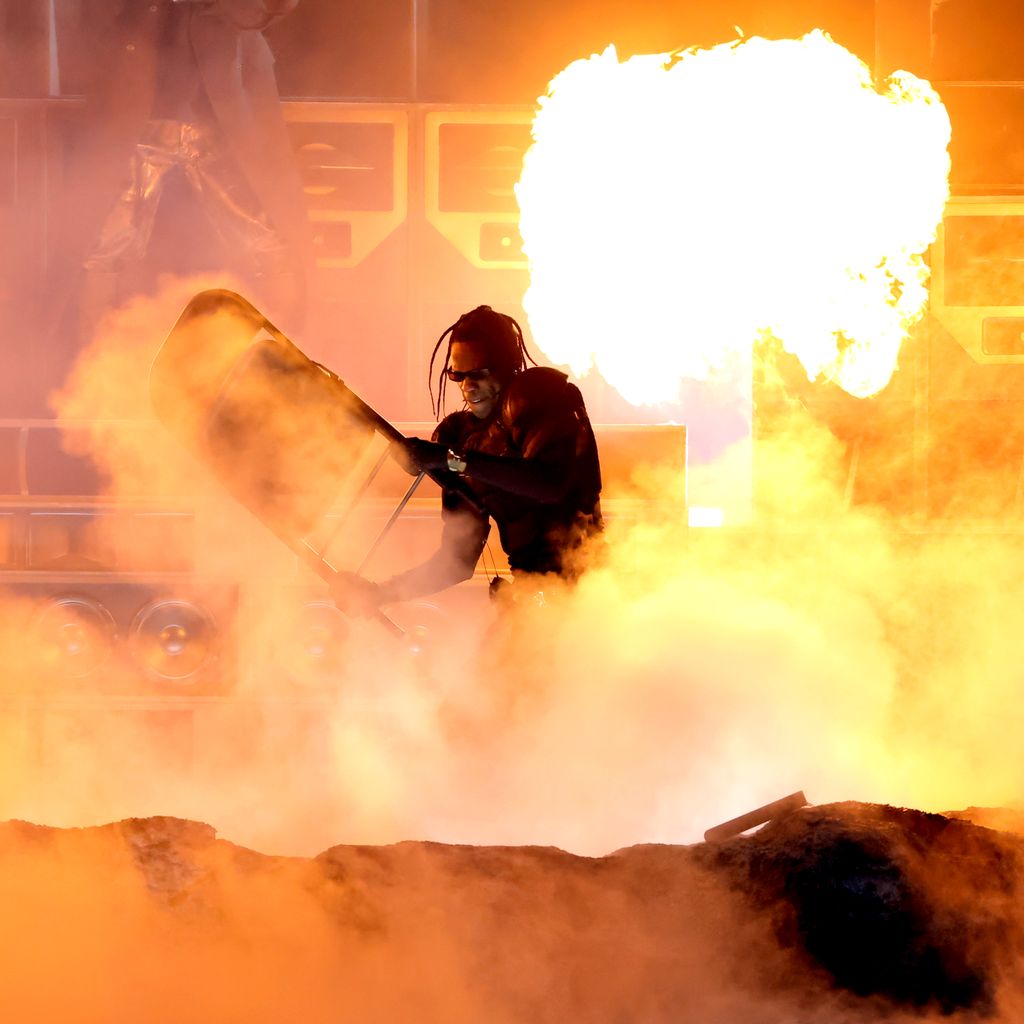 Travis Scott bei den Grammy Awards 2024
