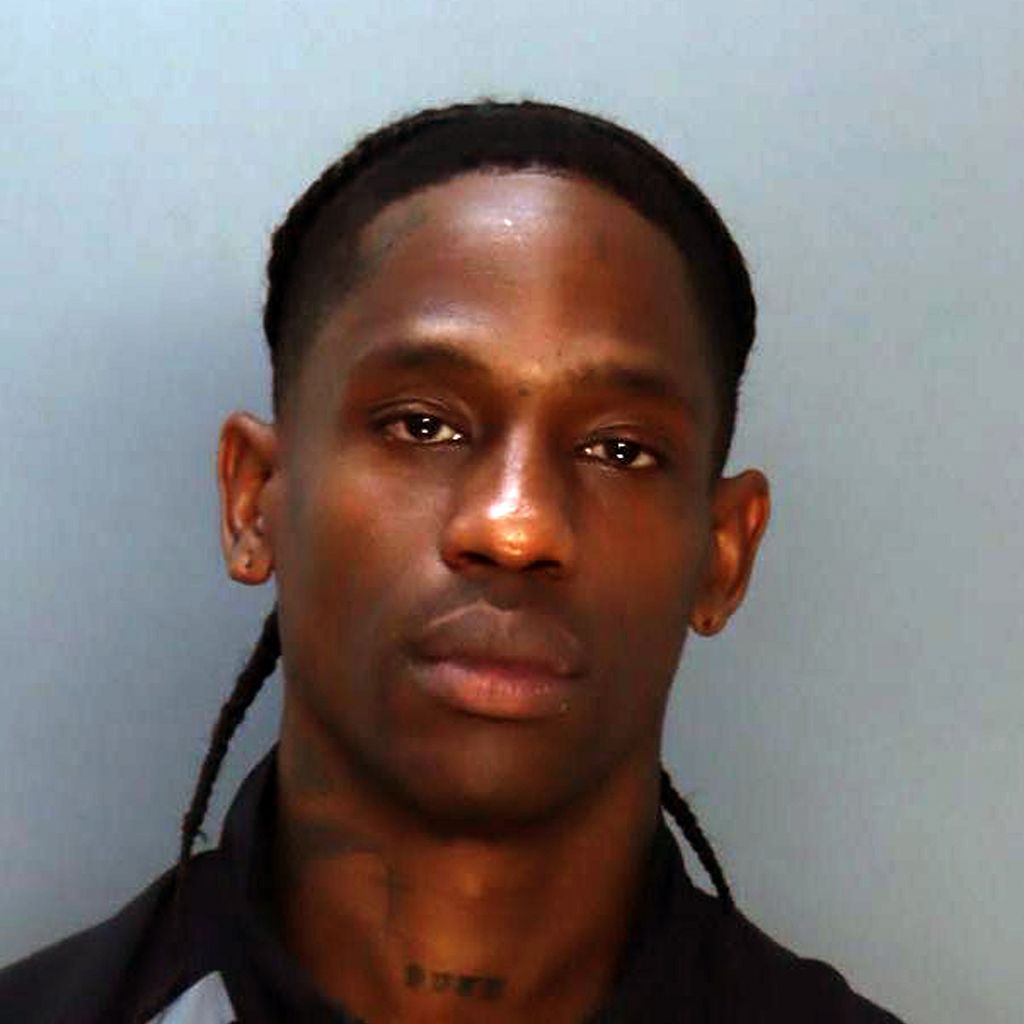 Mugshot von Travis Scott, Juni 2024