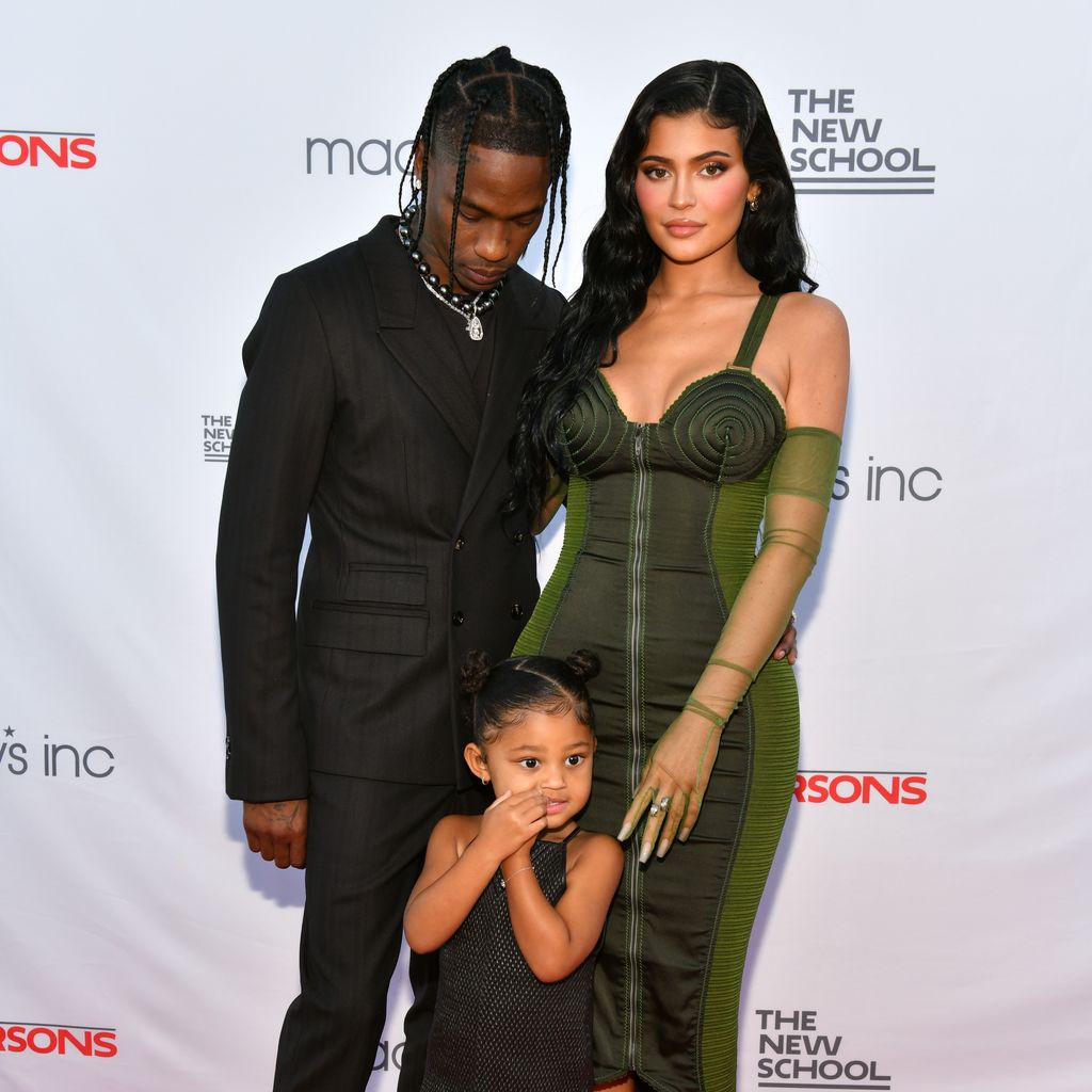 Travis Scott und Kylie Jenner mit ihrer Tochter Stormi, Juni 2021
