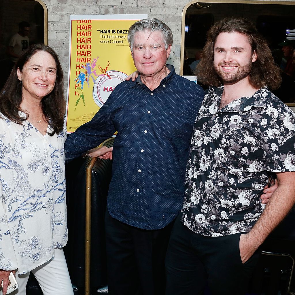 Treat Williams mit seiner Frau Pam und ihrem Sohn Gill