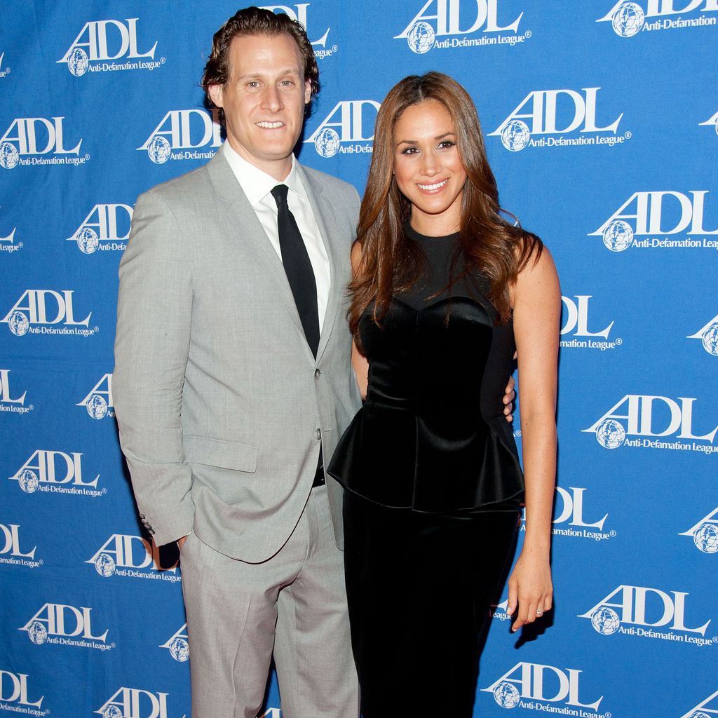 Trevor Engelson und Meghan Markle im Oktober 2011