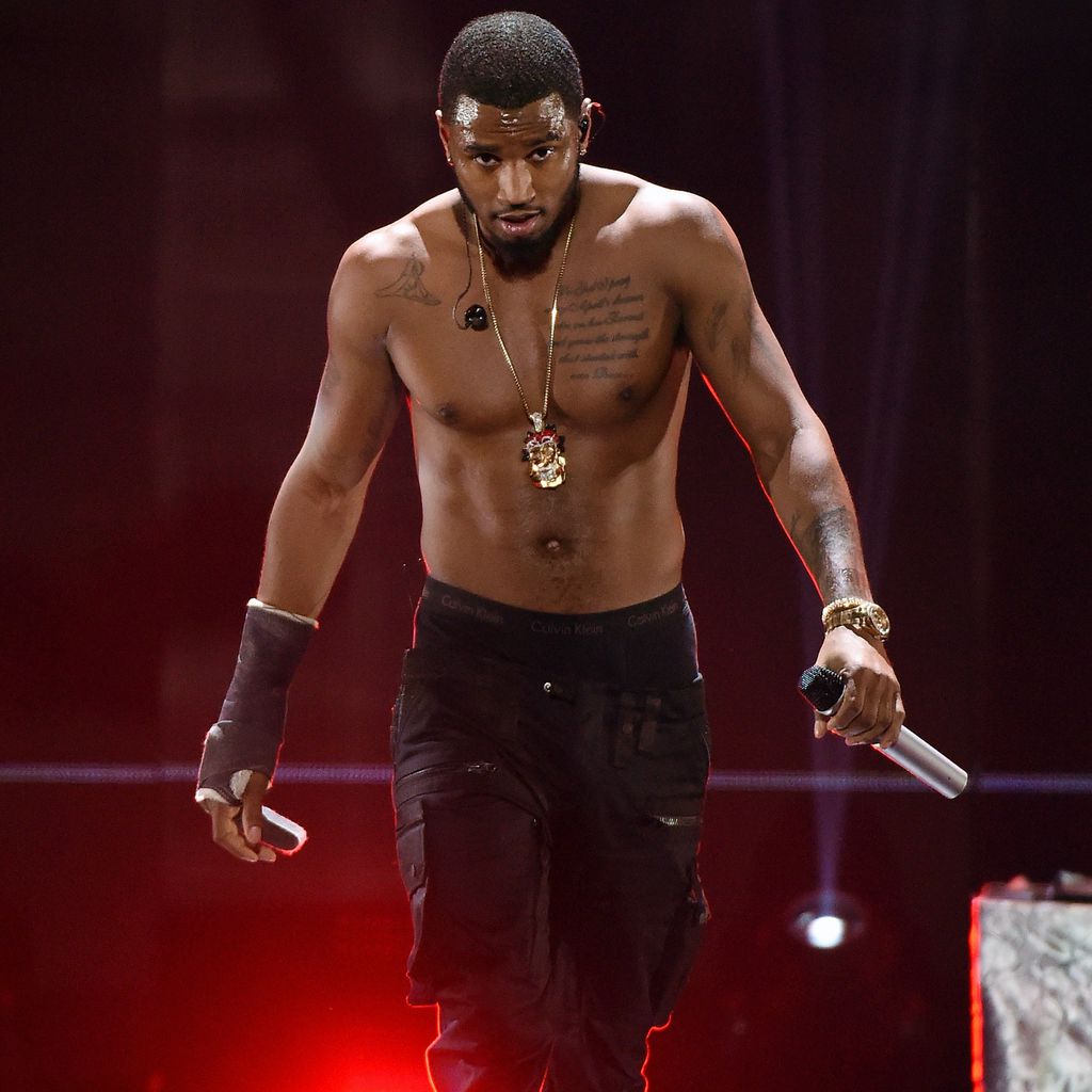Trey Songz beim iHeartRadio Music Festival in Las Vegas
