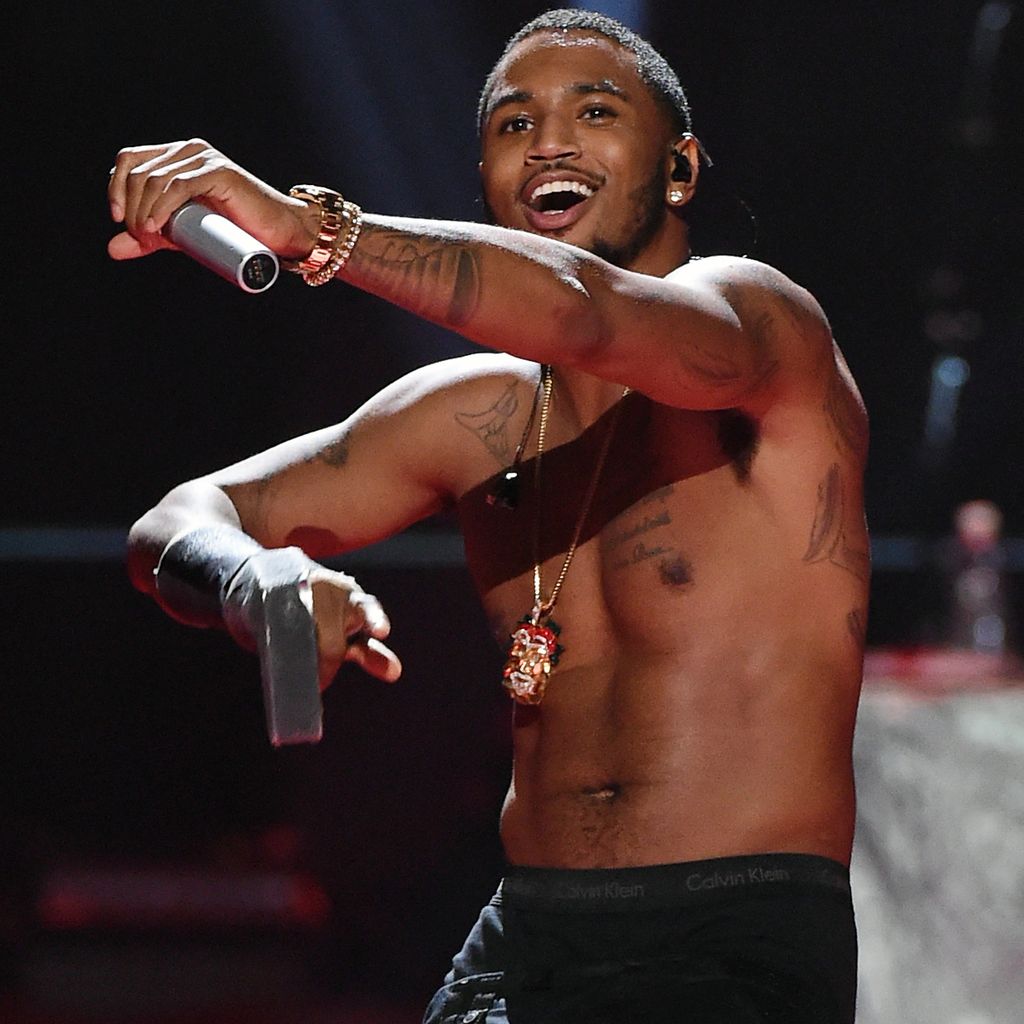 Trey Songz beim iHeartRadio Music Festival 2015