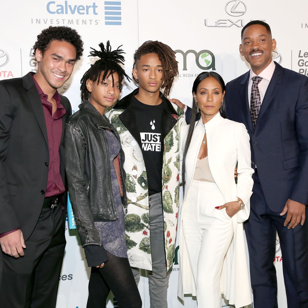 Trey, Willow, Jaden, Jada Pinkett- und Will Smith, Oktober 2016