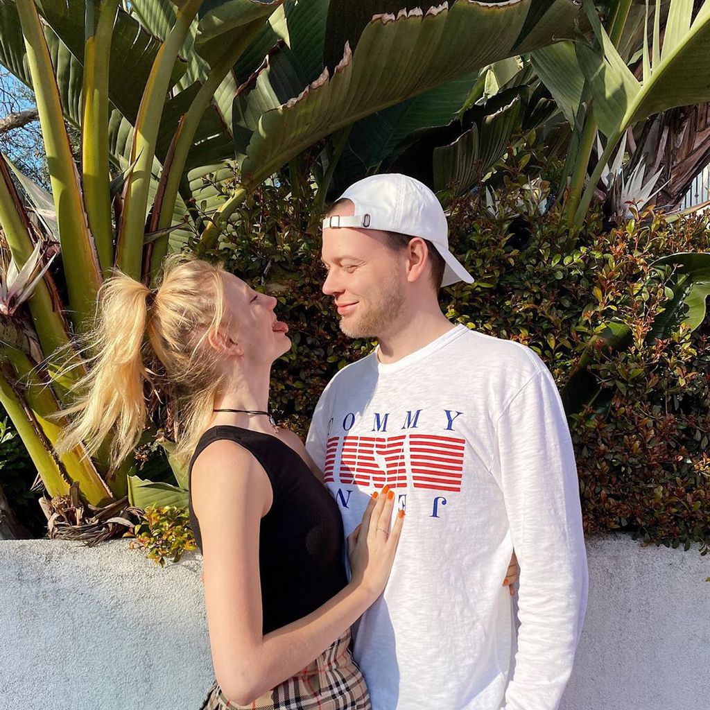 Trixi Giese mit ihrem Ex-Freund Felix, März 2020