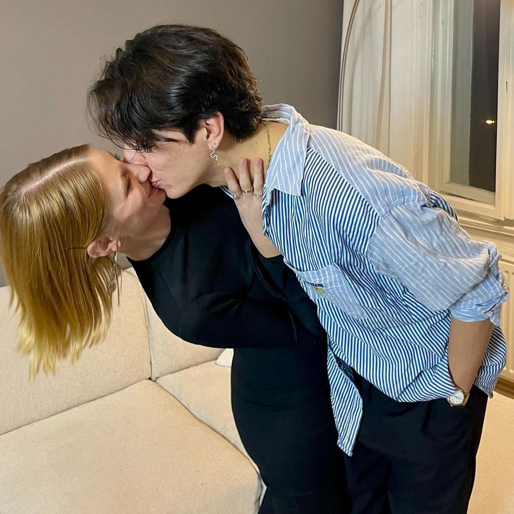 Trixi Giese und ihr Freund