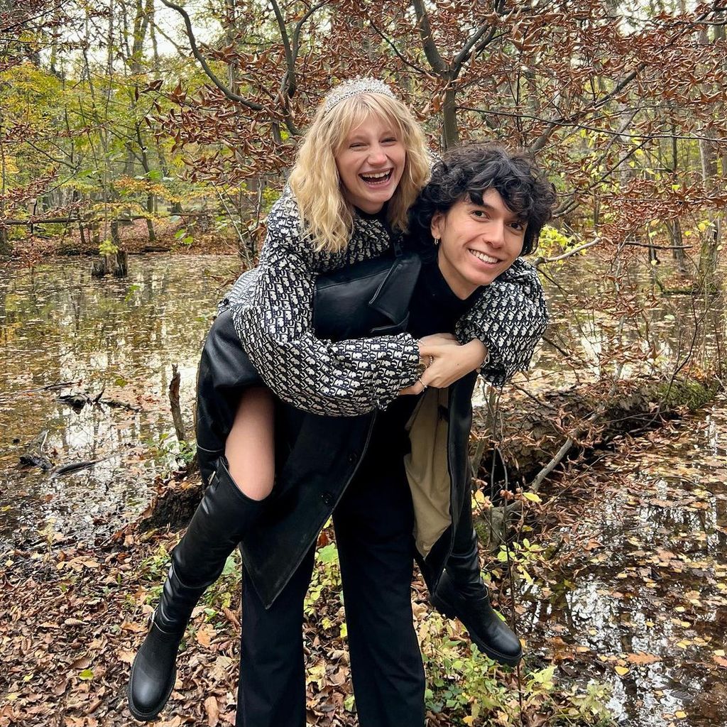 Trixi Giese und ihr Partner Samy im November 2022