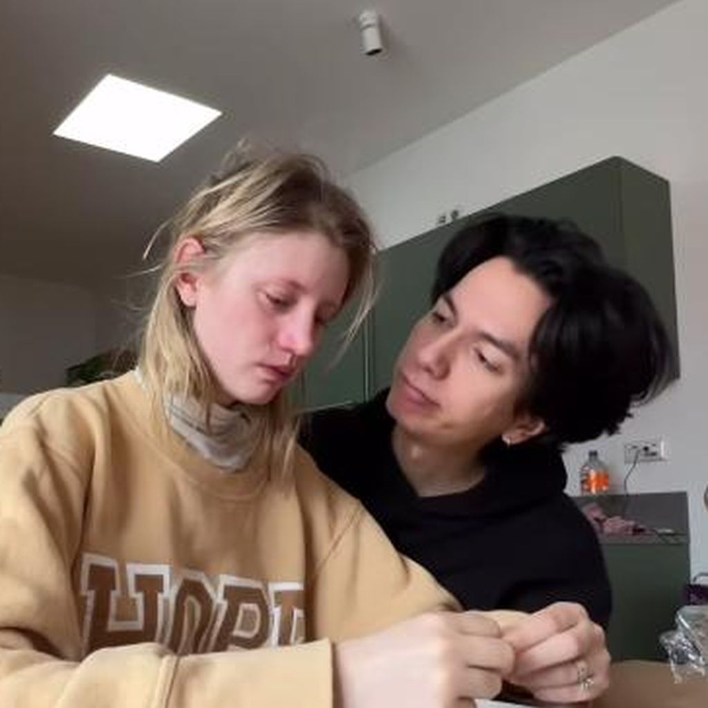 Trixi Neo mit ihrem Ehemann Samy, Januar 2025