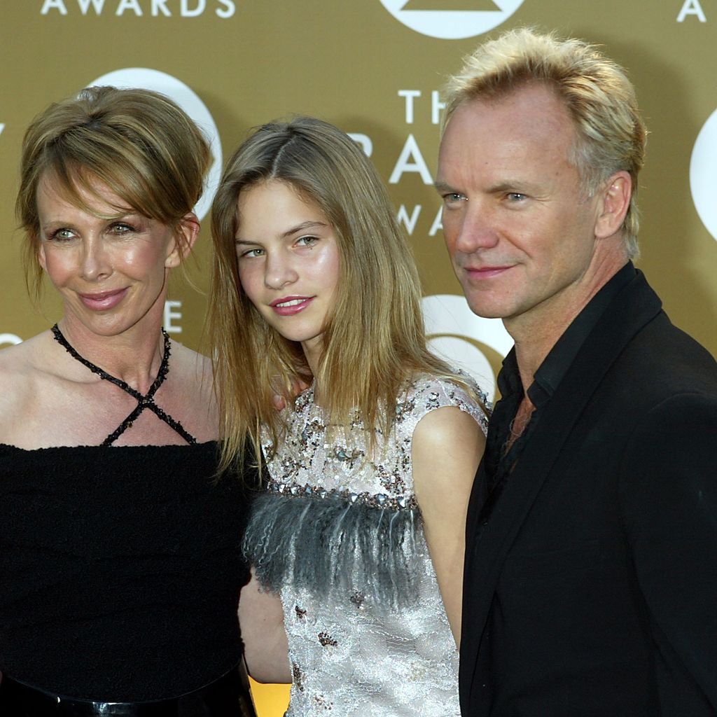 Trudie Styler mit Eliot Summer und Sting, im Februar 2004