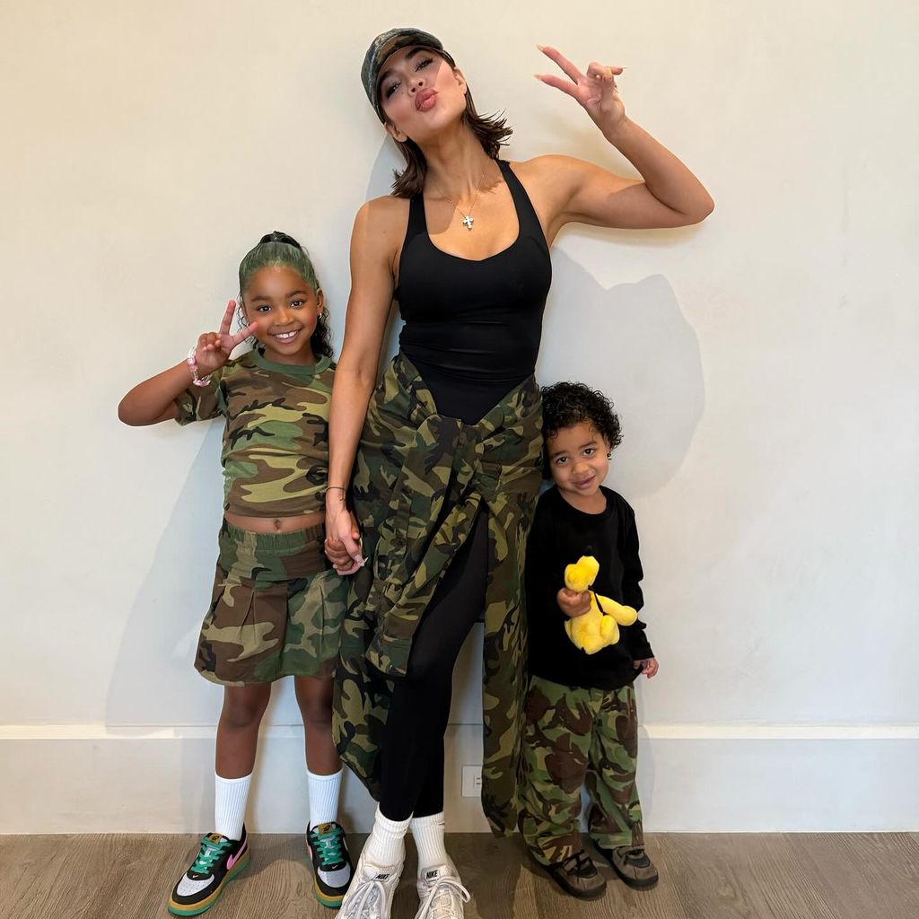 True Thompson, Khloé Kardashian und Tatum Thomspon, Juni 2025