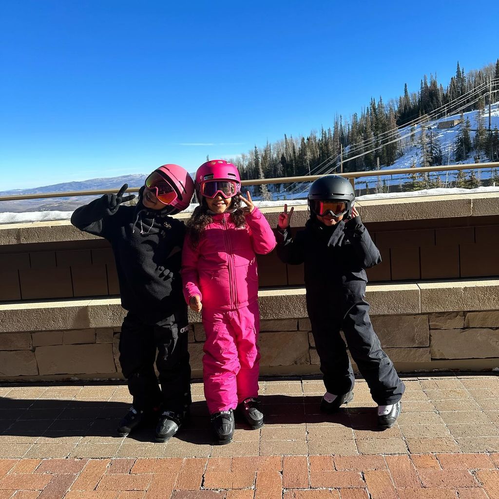 True Thompson und ihre Cousins in Utah 2023