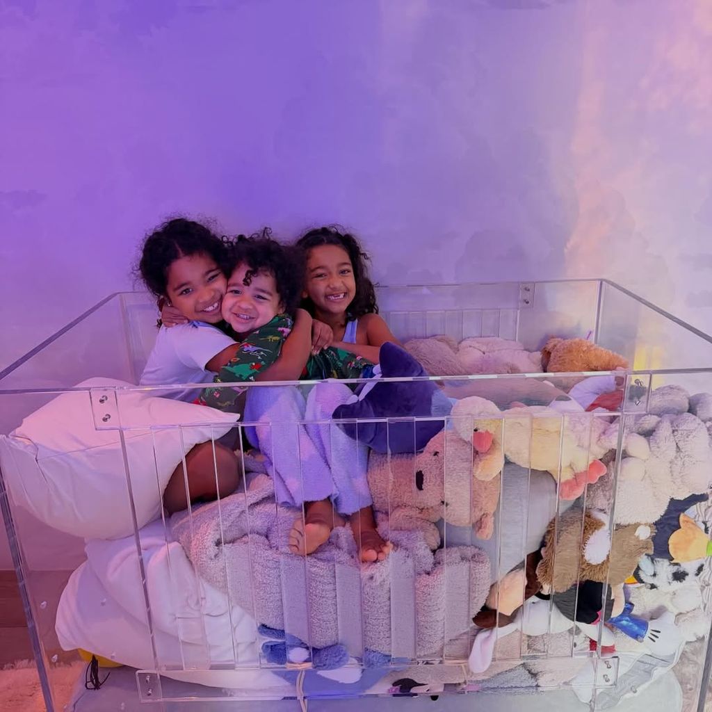 True und Tatum Thompson mit ihrer Cousine Chicago West