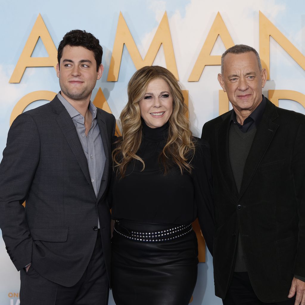 Truman Hanks, Rita Wilson und Tom Hanks im Dezember 2022