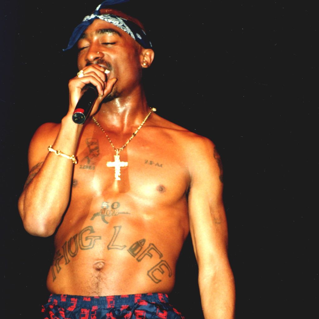 Rapper Tupac