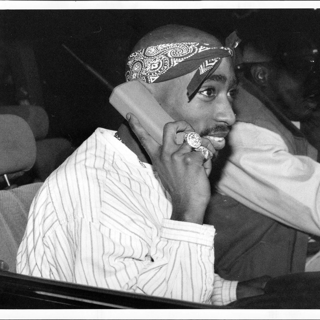 Tupac Shakur in New York City im Jahr 1994