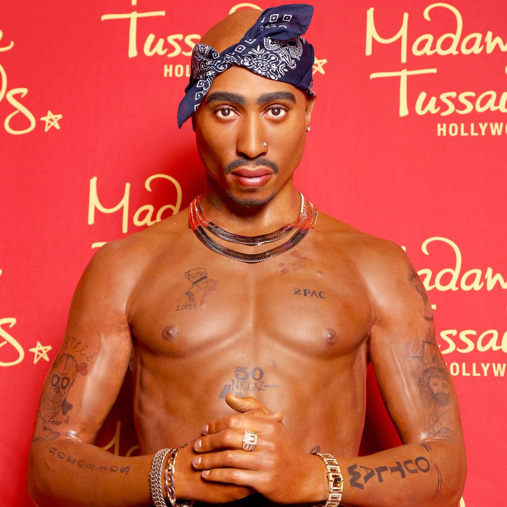 Tupac Shakurs Wachsfigur bei Madame Tussauds in Hollywood