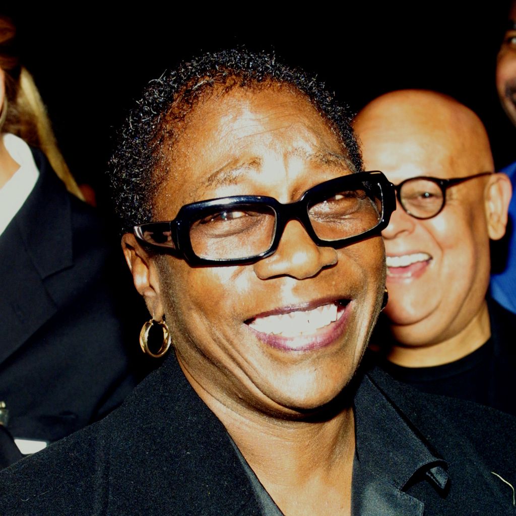 Tupacs Mutter Afeni Shakur bei der Premiere des Films "Tupac Resurrection" 2003 in Hollywood.