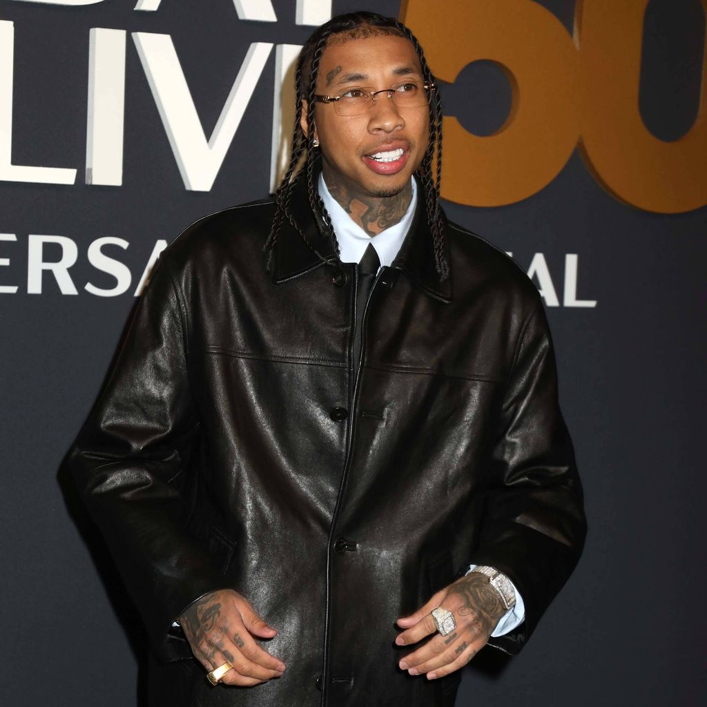 Tyga bei der SNL 50 Anniversary Special Red Carpet in New York