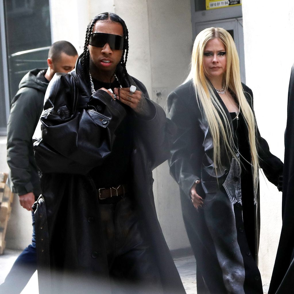 Tyga und Avril Lavigne bei der Paris Fashion Week