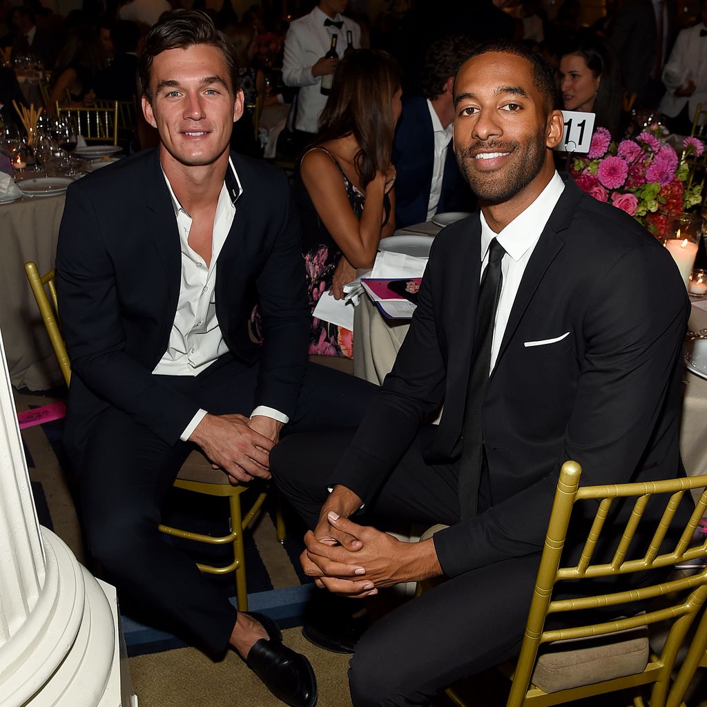 Tyler Cameron und Matt James auf einer Gala in NYC im Oktober 2019