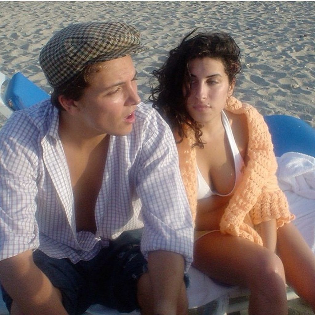 Tyler James und Amy Winehouse im Jahr 2015