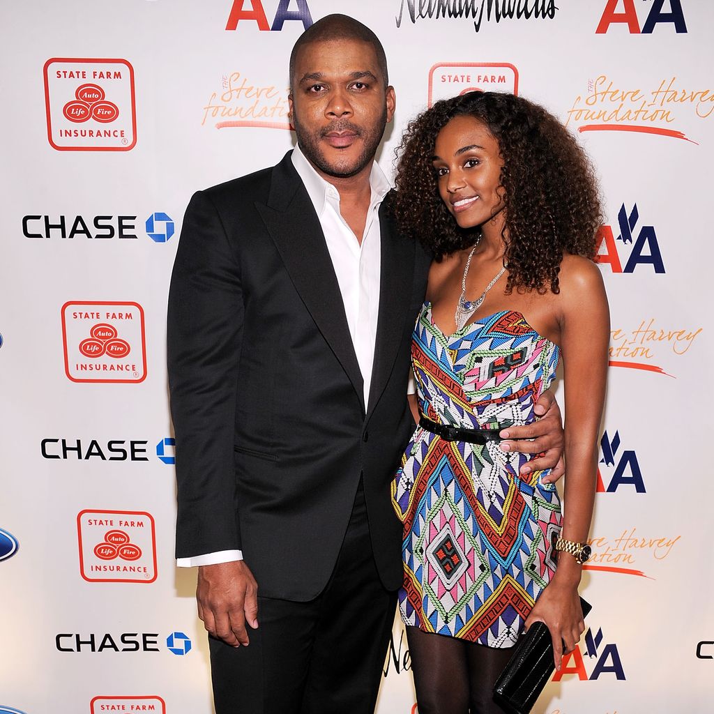 Tyler Perry und Gelila Bekele im April 2011